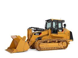 لودر چرخ زنجیری کاترپیلار قدرت مانور بالا در زمین‌ های نا هموار